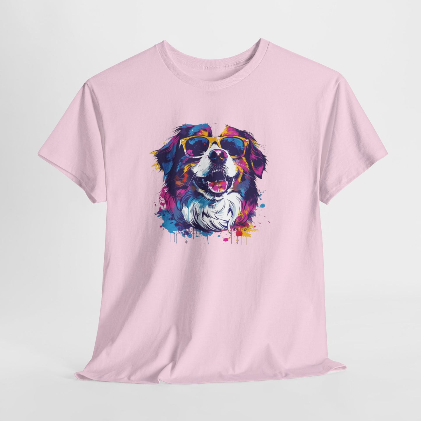 Colorful Dog Art Tee