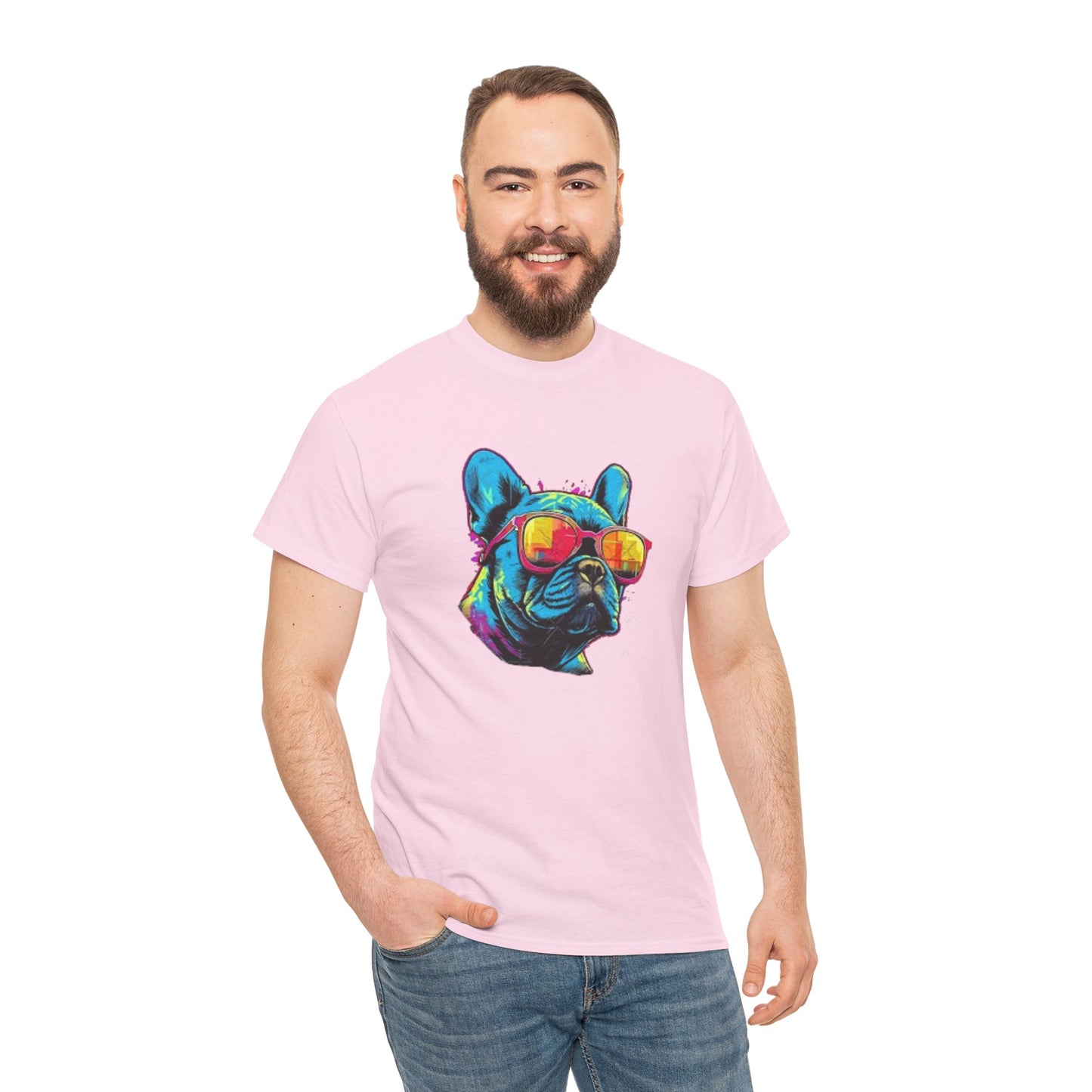 Cool Dog Vibes Unisex Heavy Cotton Tee