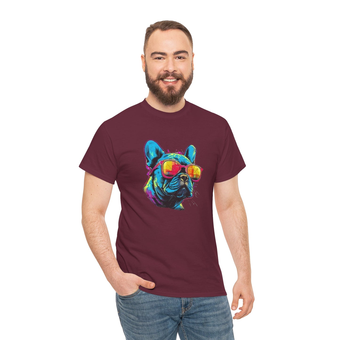 Cool Dog Vibes Unisex Heavy Cotton Tee