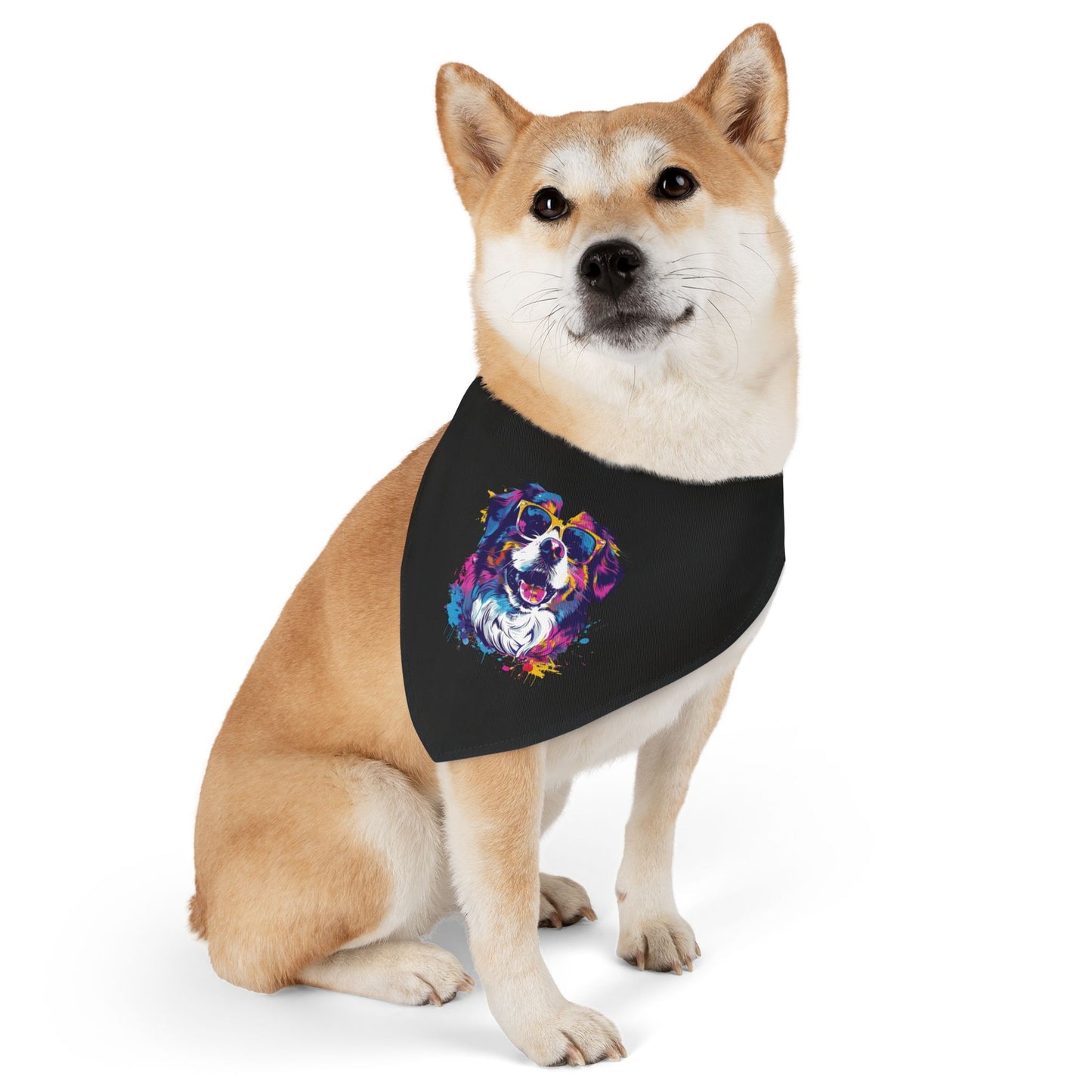 Colorful Dog Bandana Collar