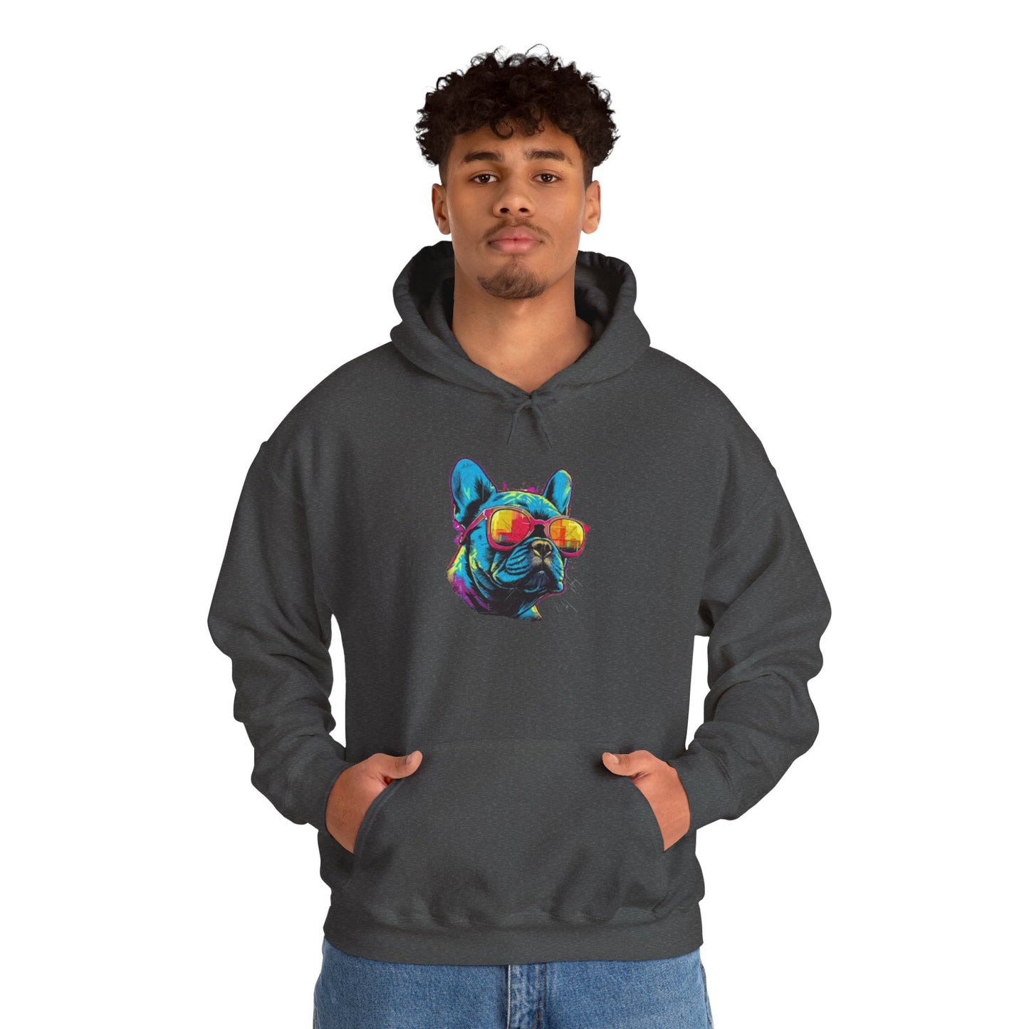 Colorful French Bulldog Hoodie