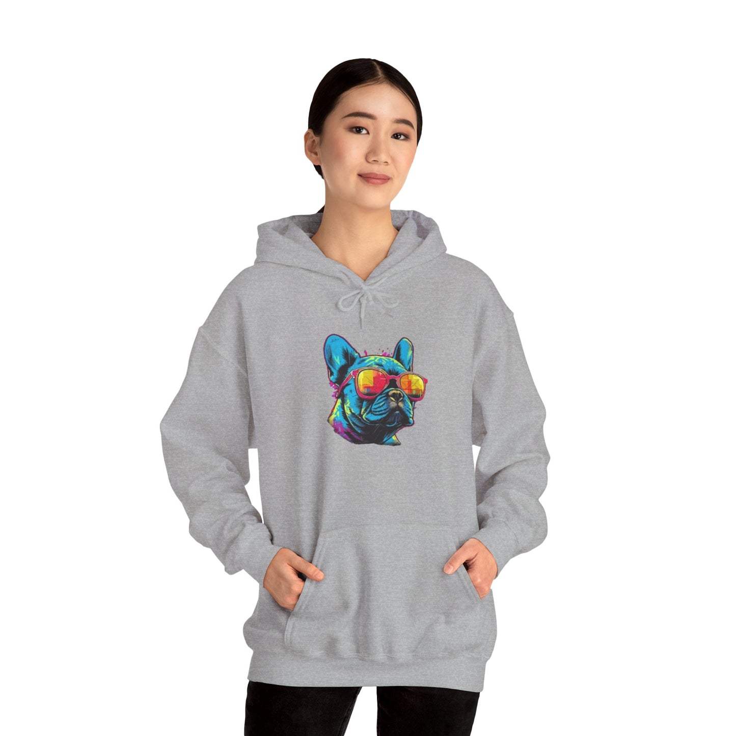 Colorful French Bulldog Hoodie