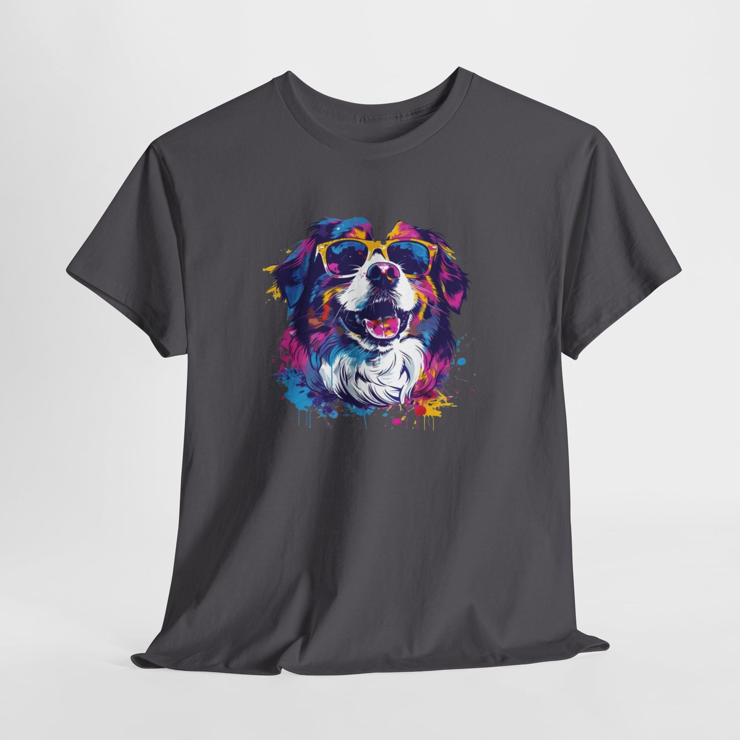 Colorful Dog Art Tee