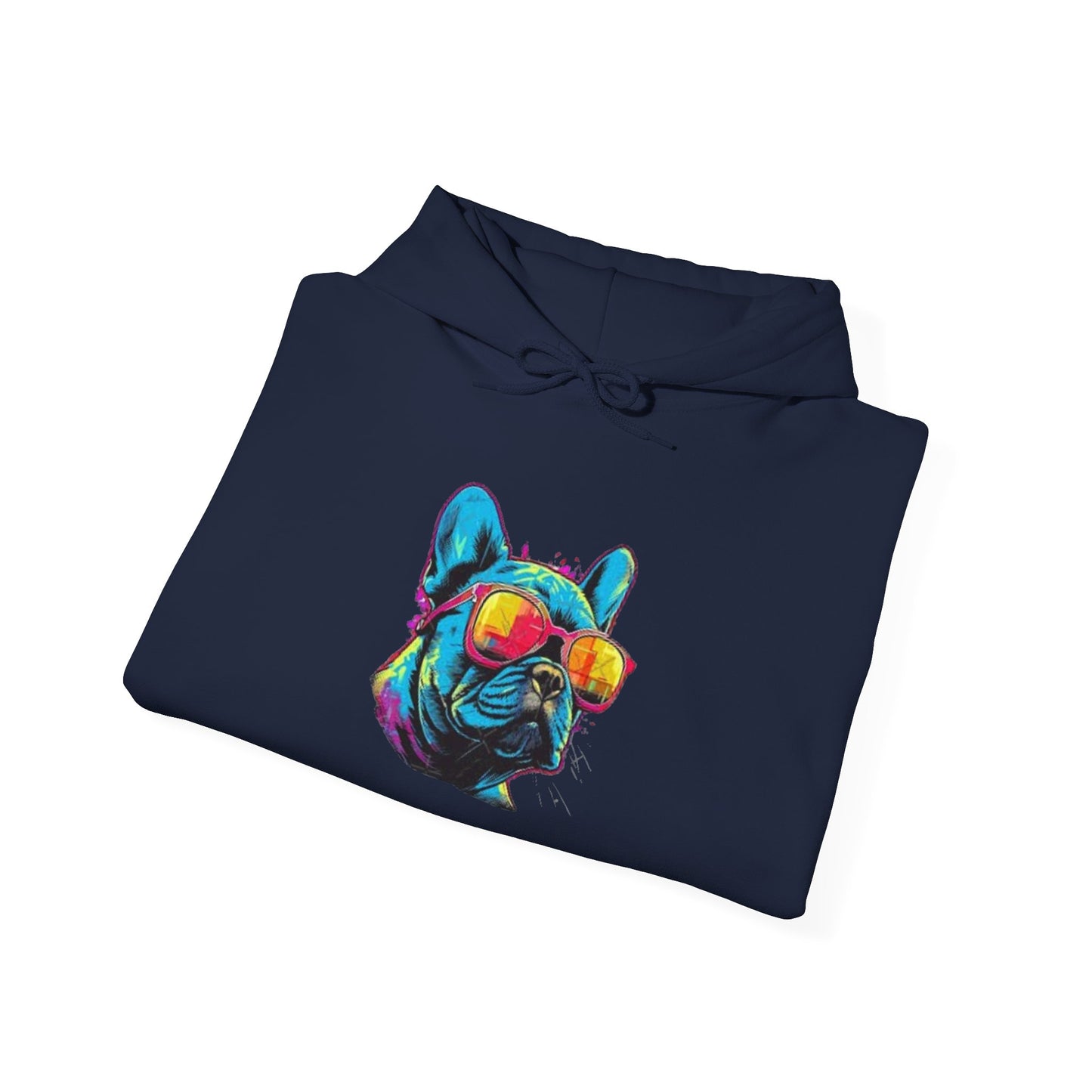 Colorful French Bulldog Hoodie