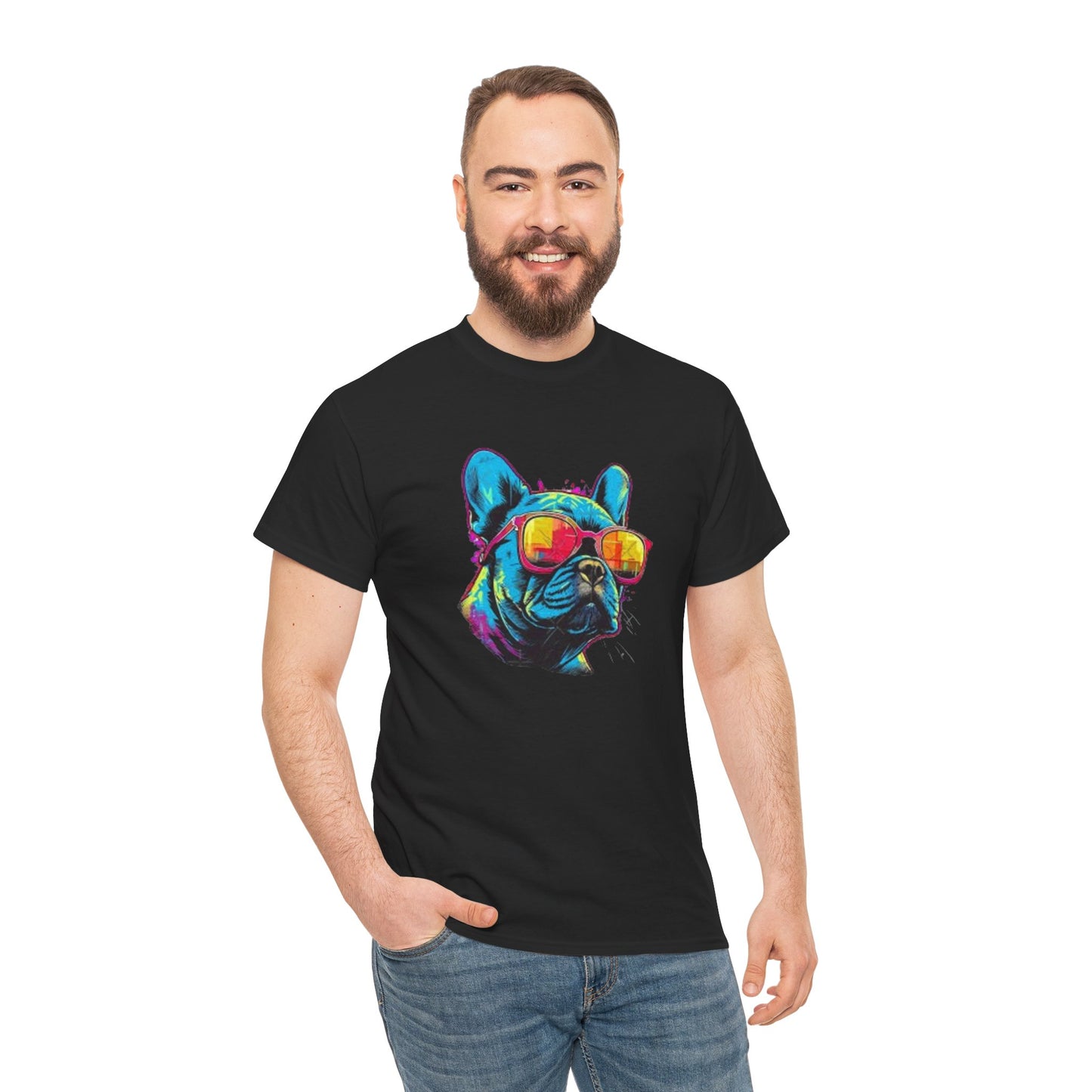 Cool Dog Vibes Unisex Heavy Cotton Tee