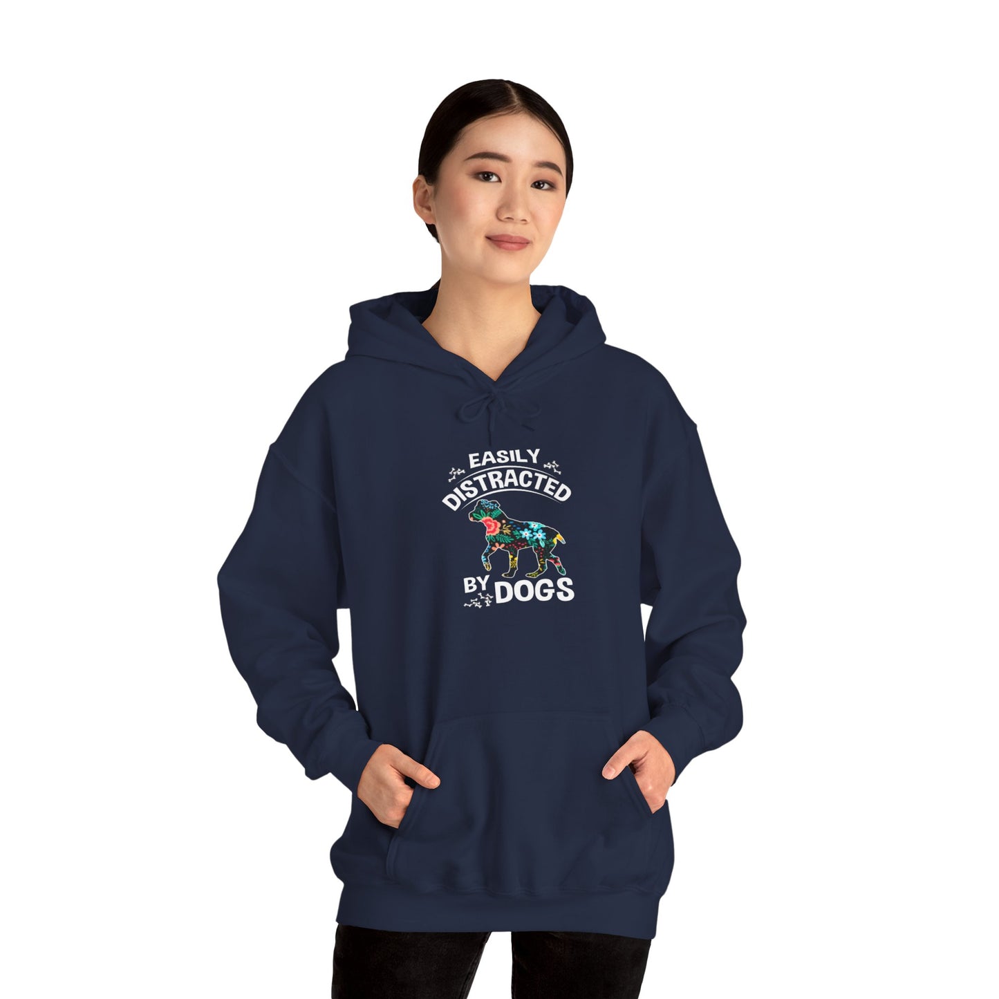 Easily Distracted by Dogs Hoodie