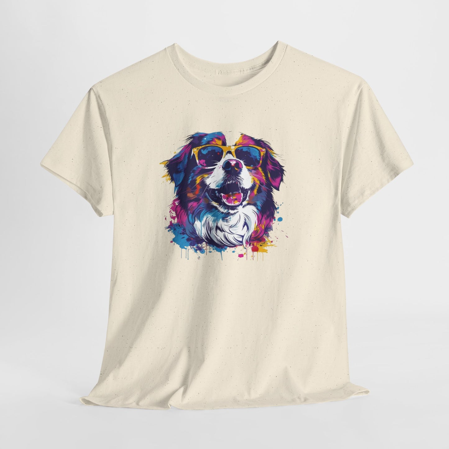 Colorful Dog Art Tee