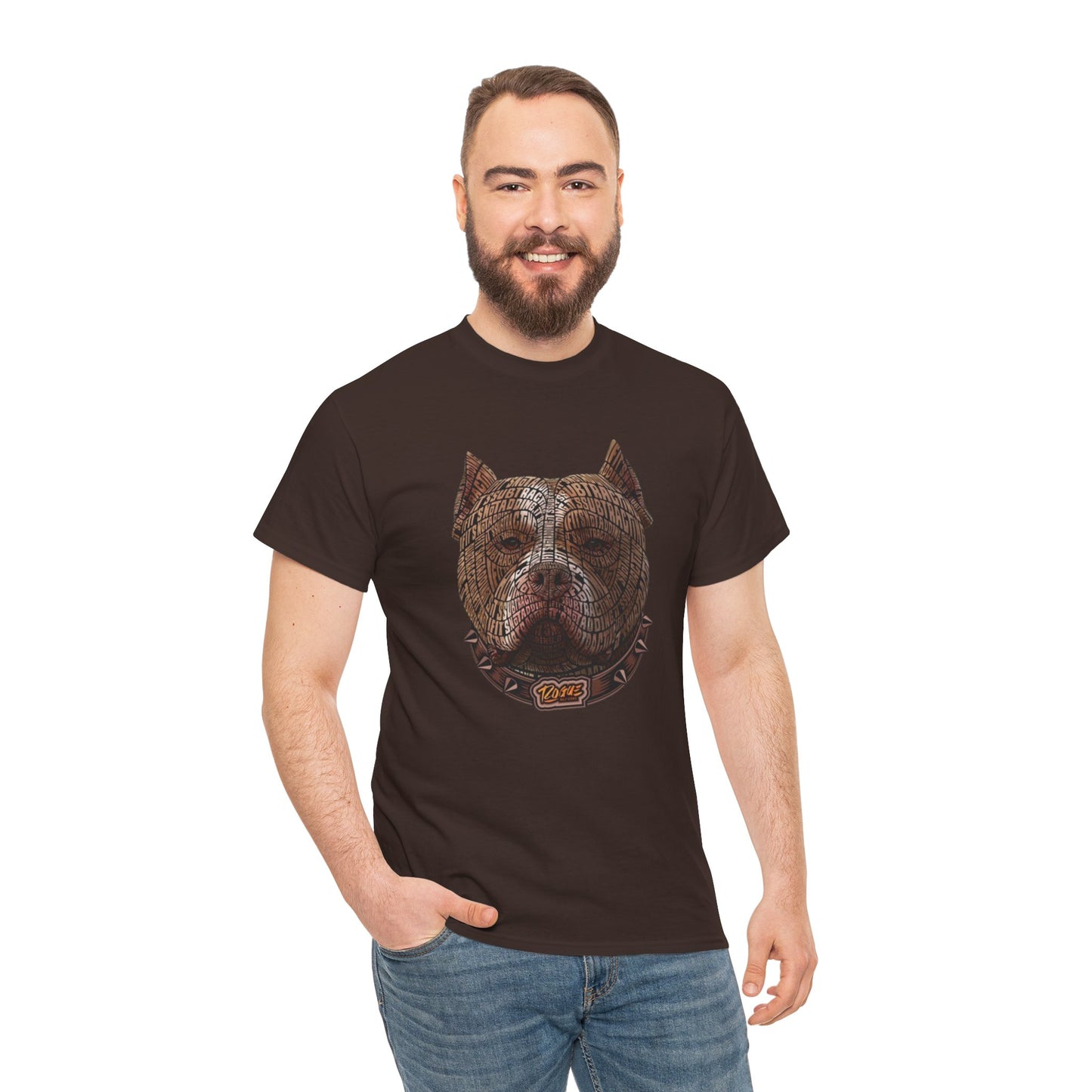 Pitbull Design Unisex Heavy Cotton Tee