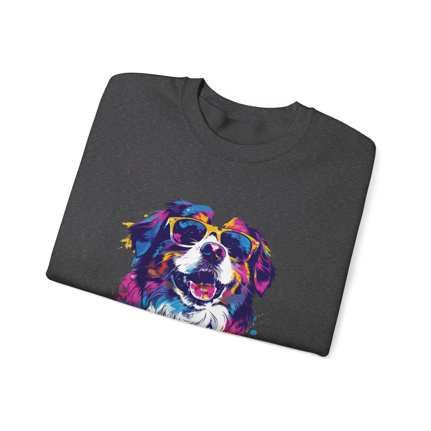Colorful Dog Lover's Sweatshirt