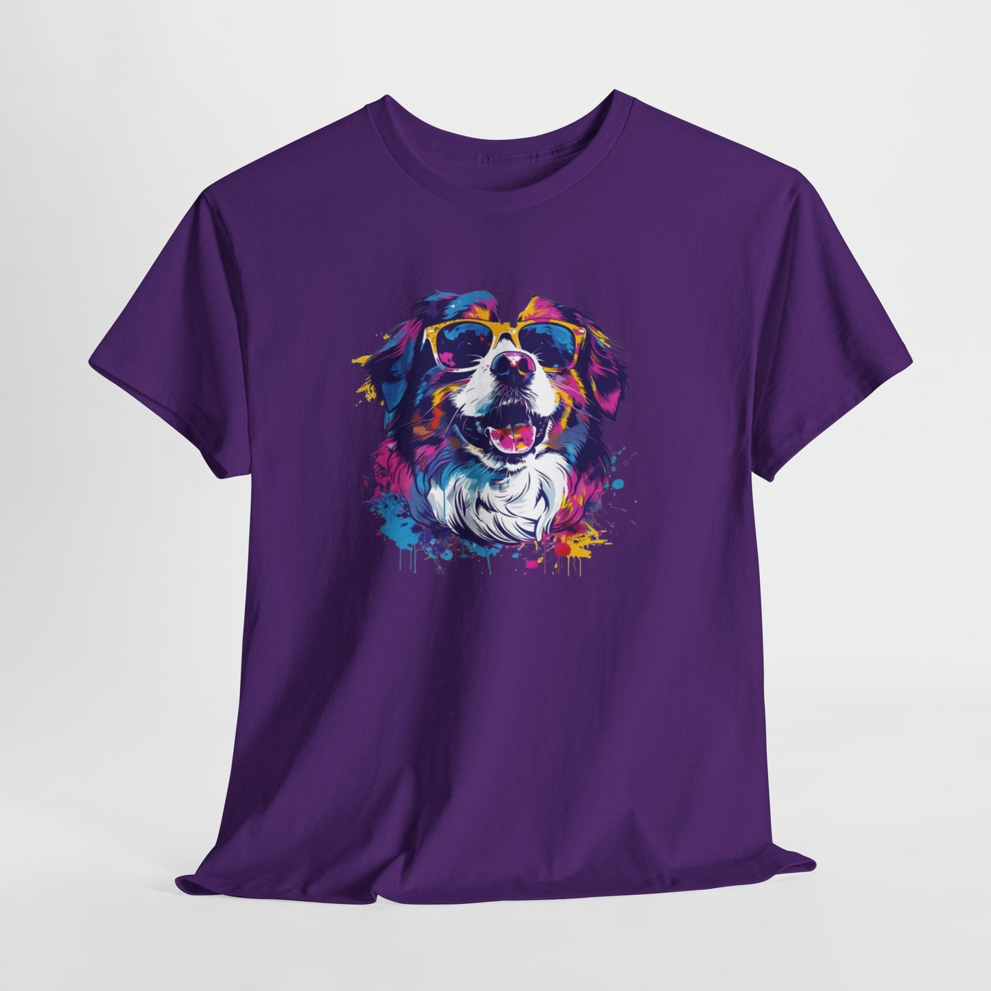 Colorful Dog Art Tee
