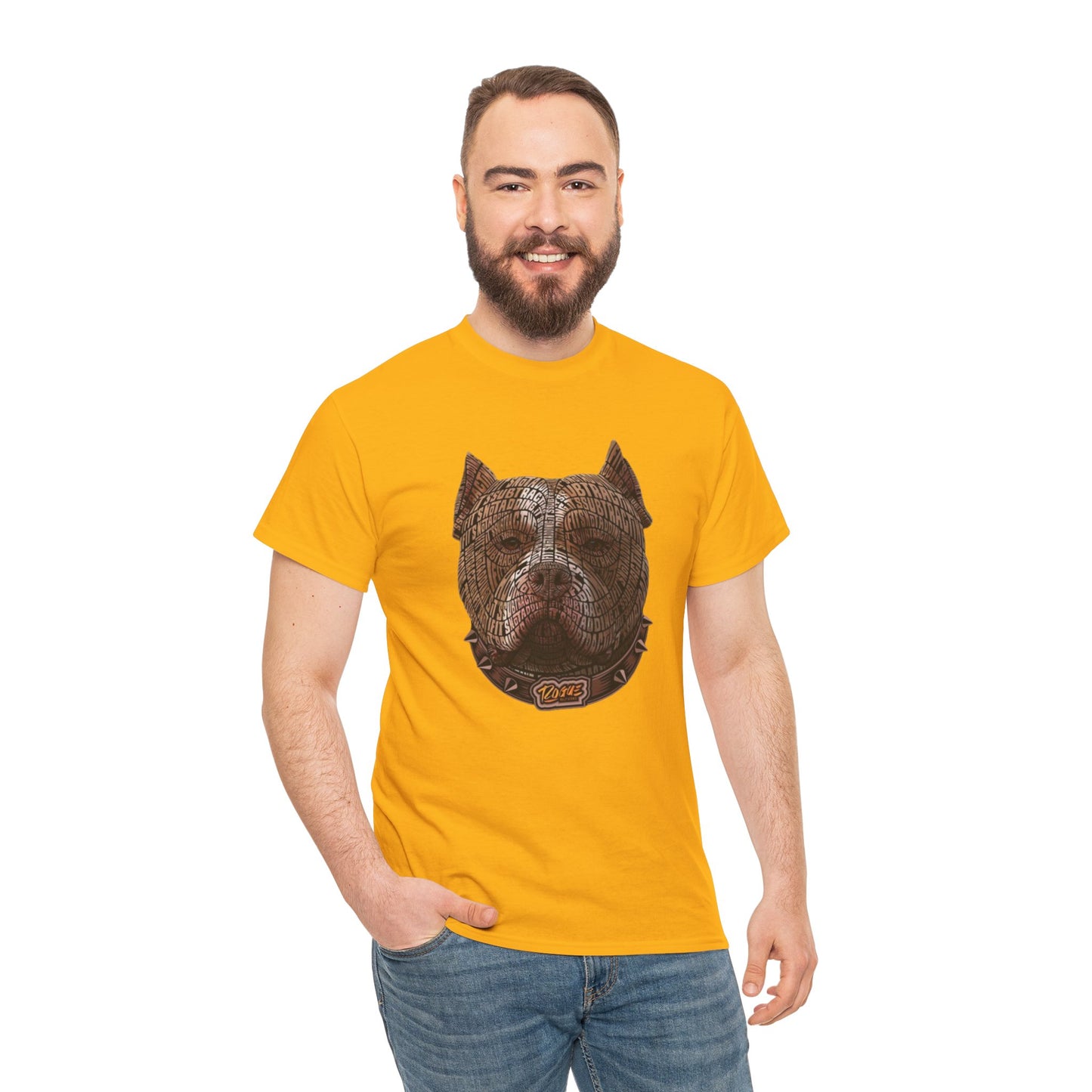 Pitbull Design Unisex Heavy Cotton Tee