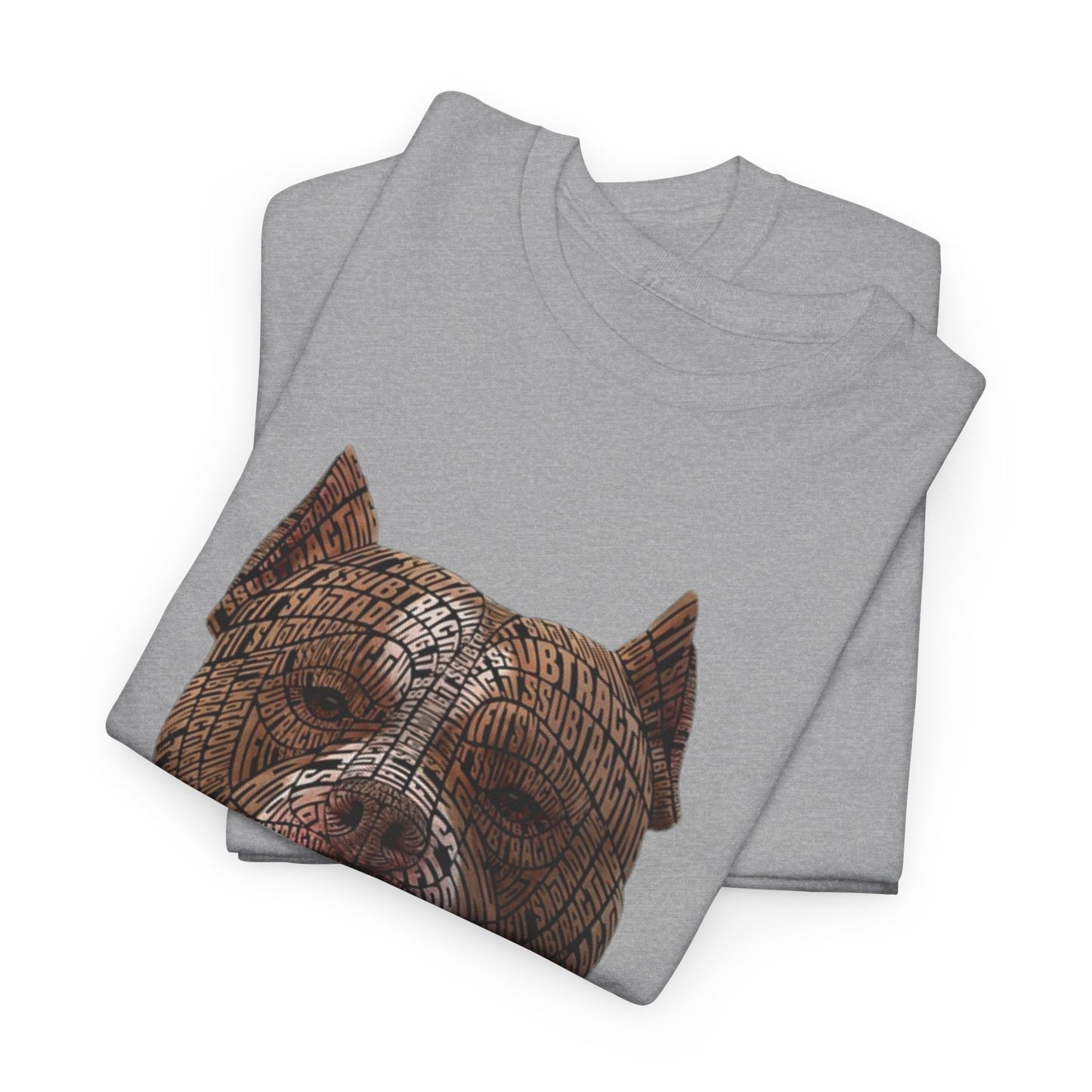 Pitbull Design Unisex Heavy Cotton Tee