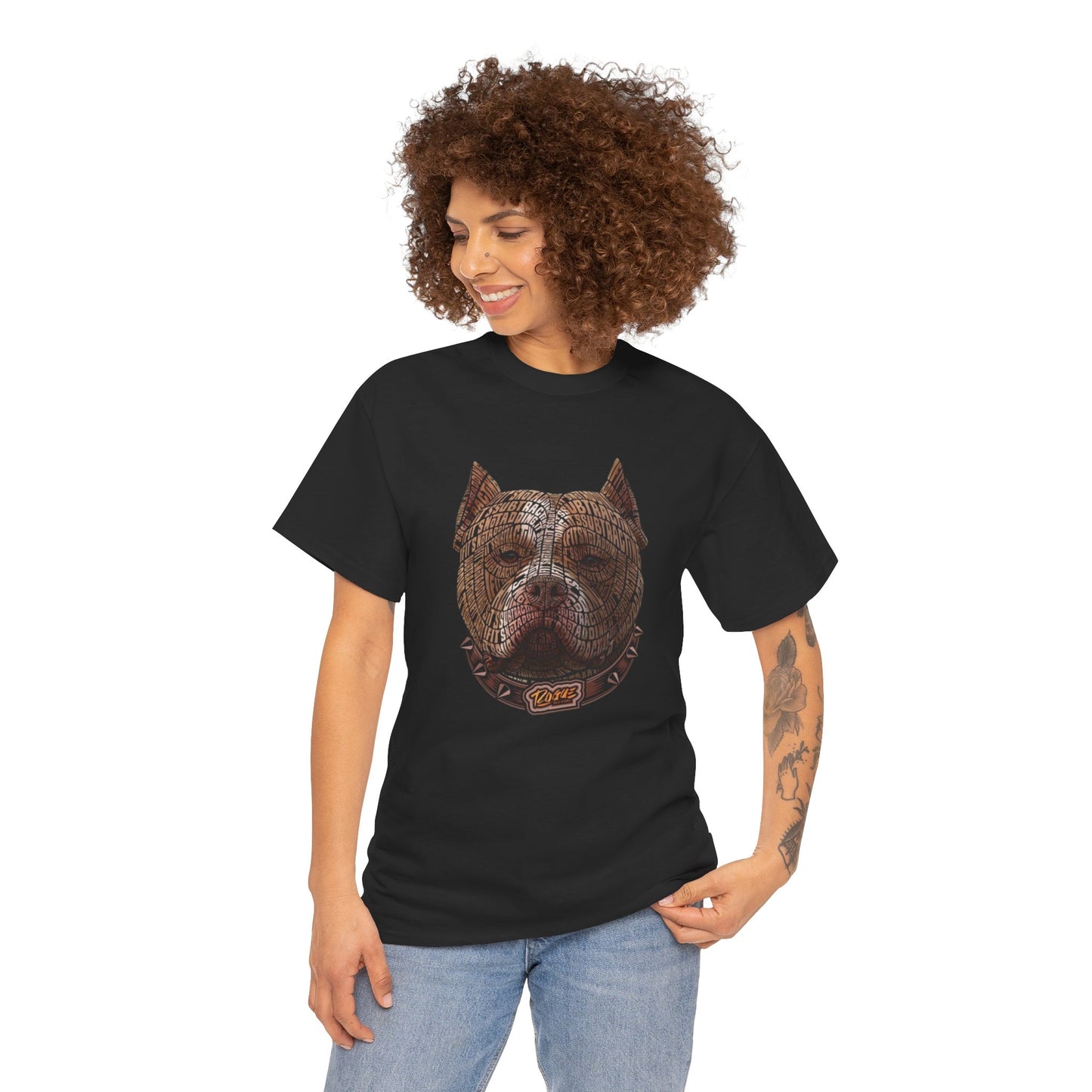 Pitbull Design Unisex Heavy Cotton Tee