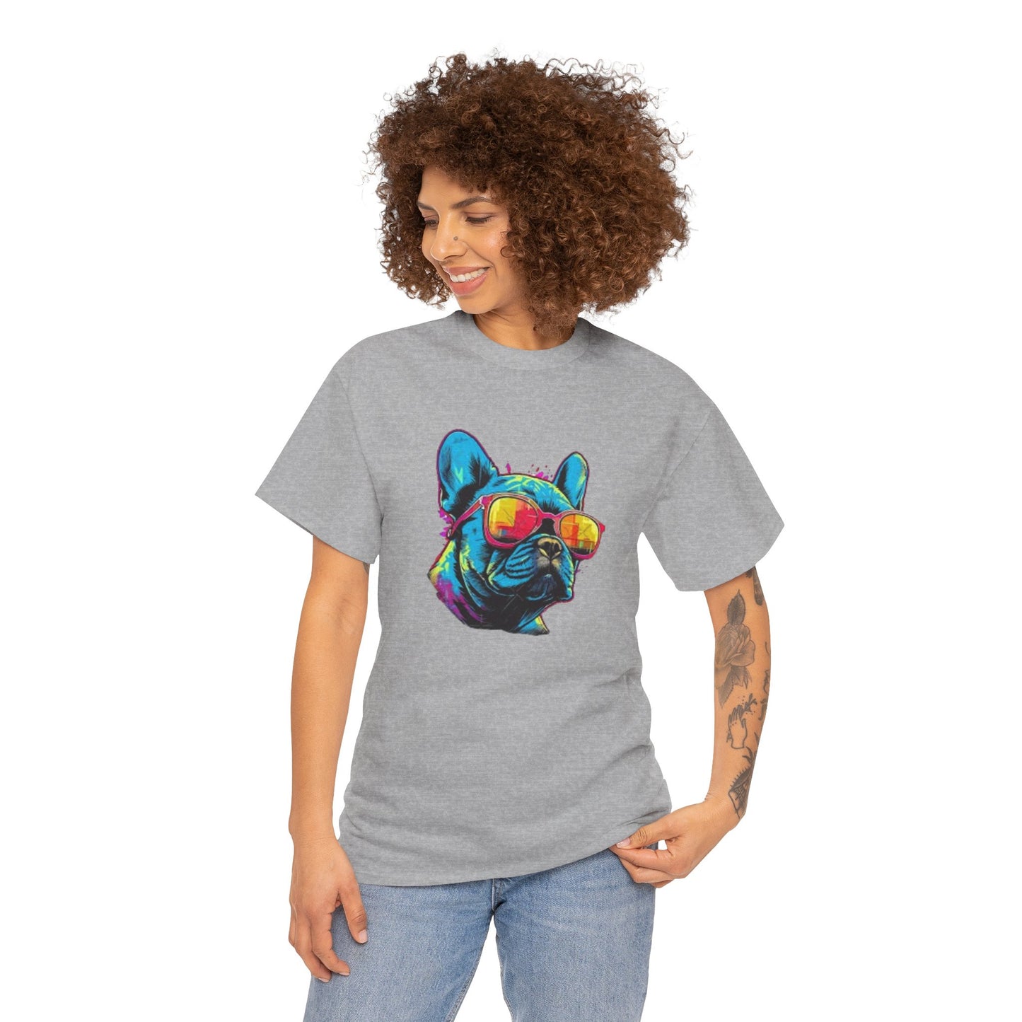 Cool Dog Vibes Unisex Heavy Cotton Tee