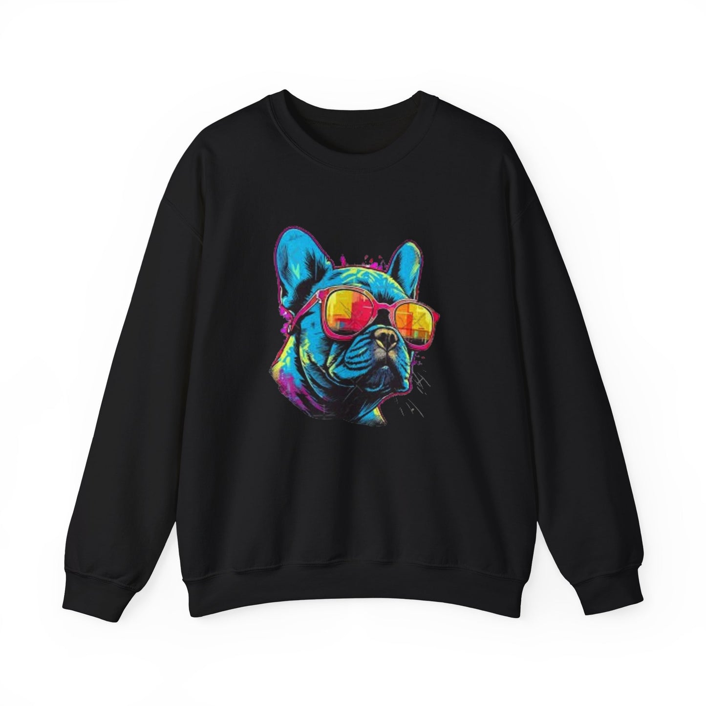 Colorful Bulldog Sweatshirt