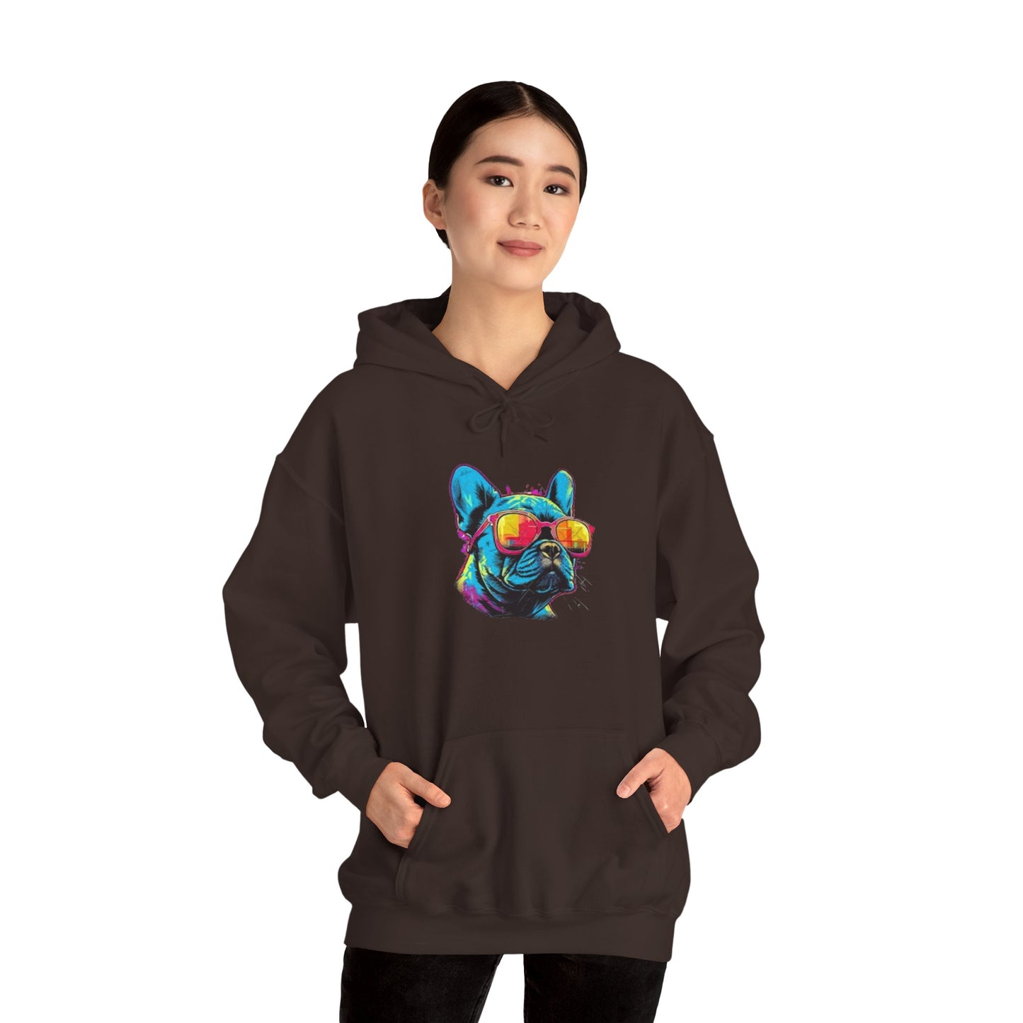 Colorful French Bulldog Hoodie