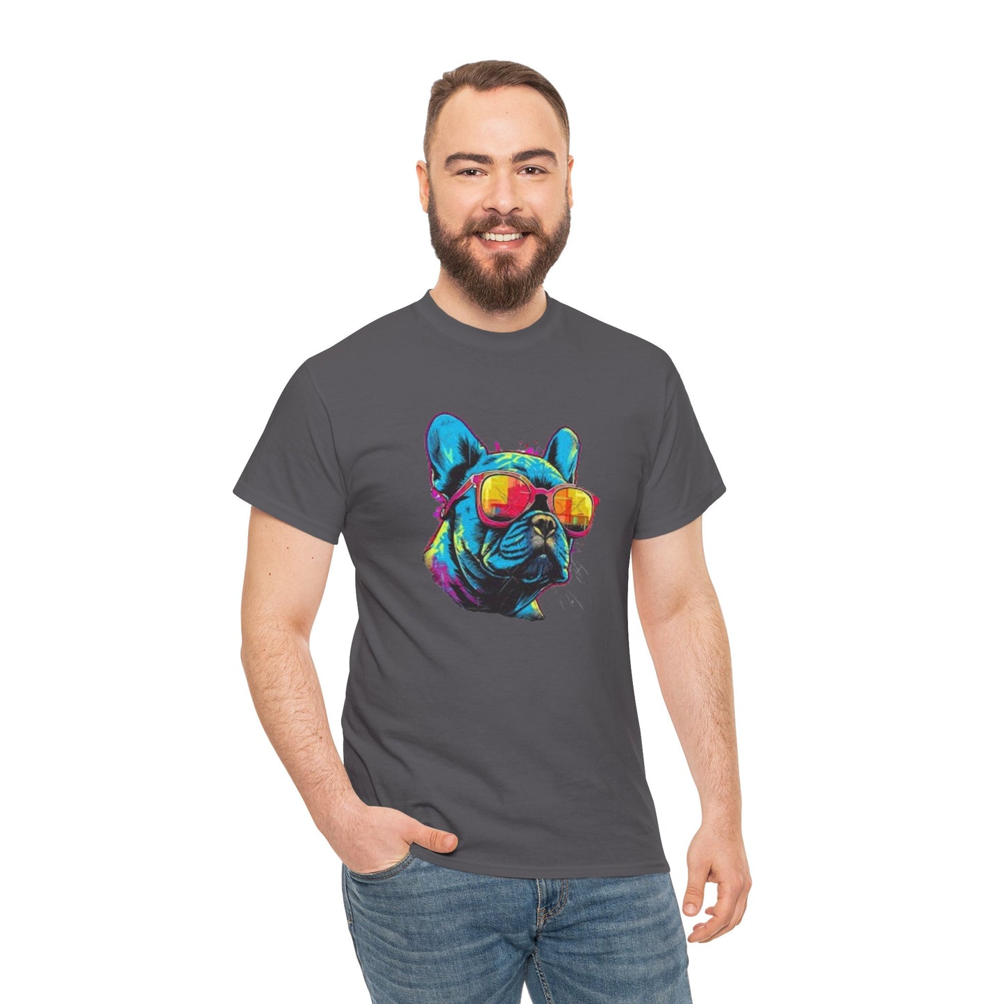 Cool Dog Vibes Unisex Heavy Cotton Tee