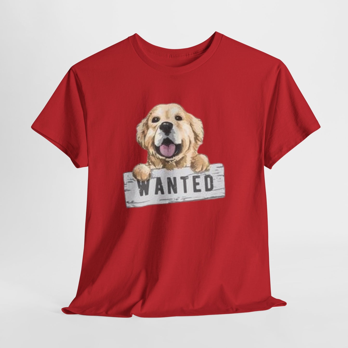 Wanted Dog Unisex Heavy Cotton Tee