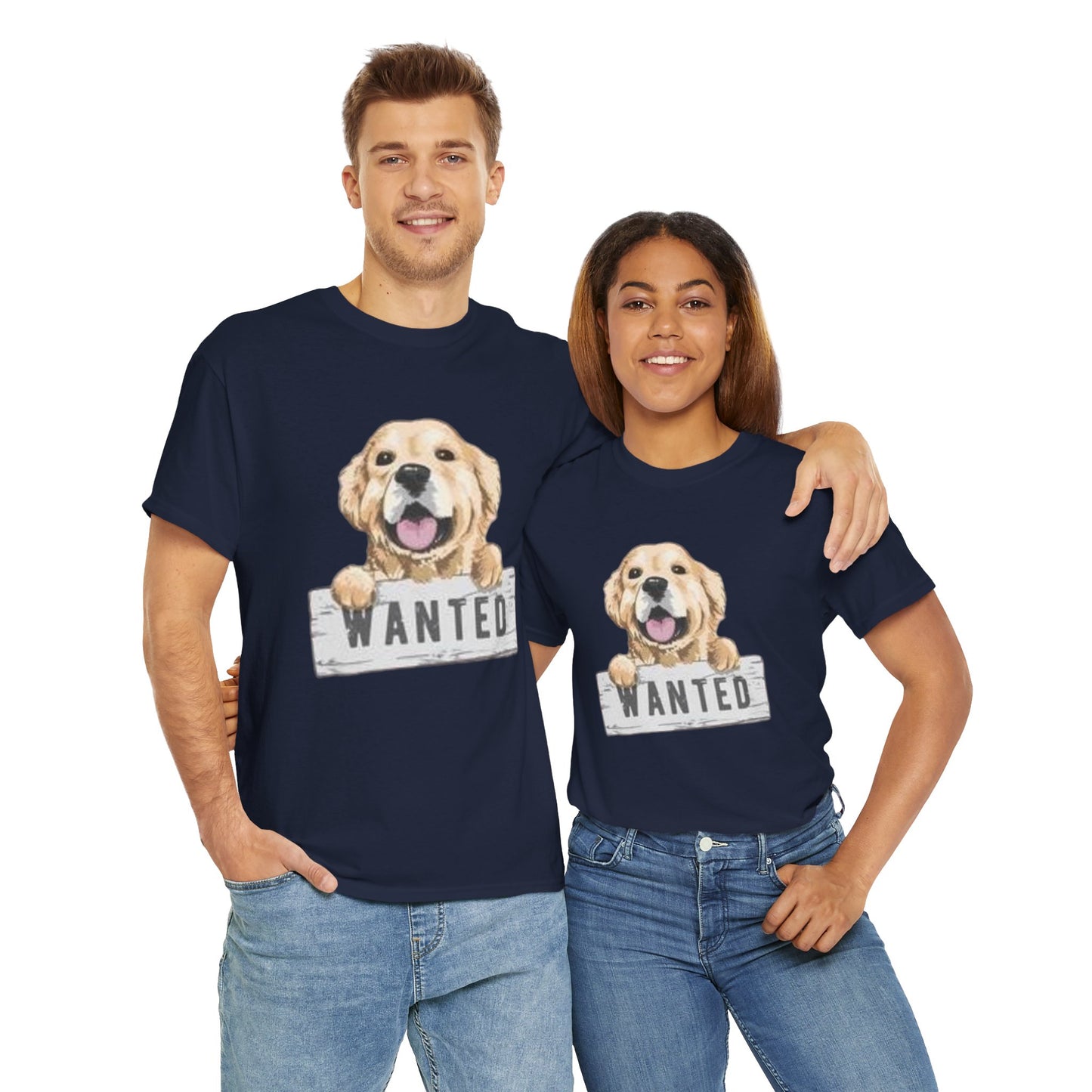 Wanted Dog Unisex Heavy Cotton Tee