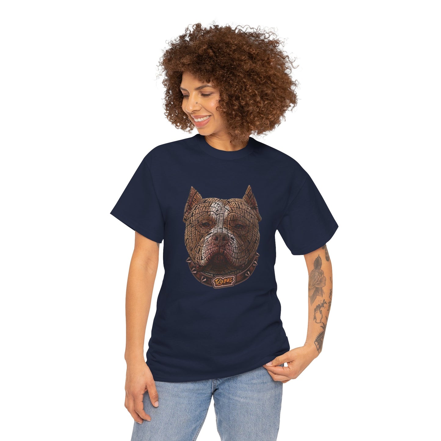 Pitbull Design Unisex Heavy Cotton Tee