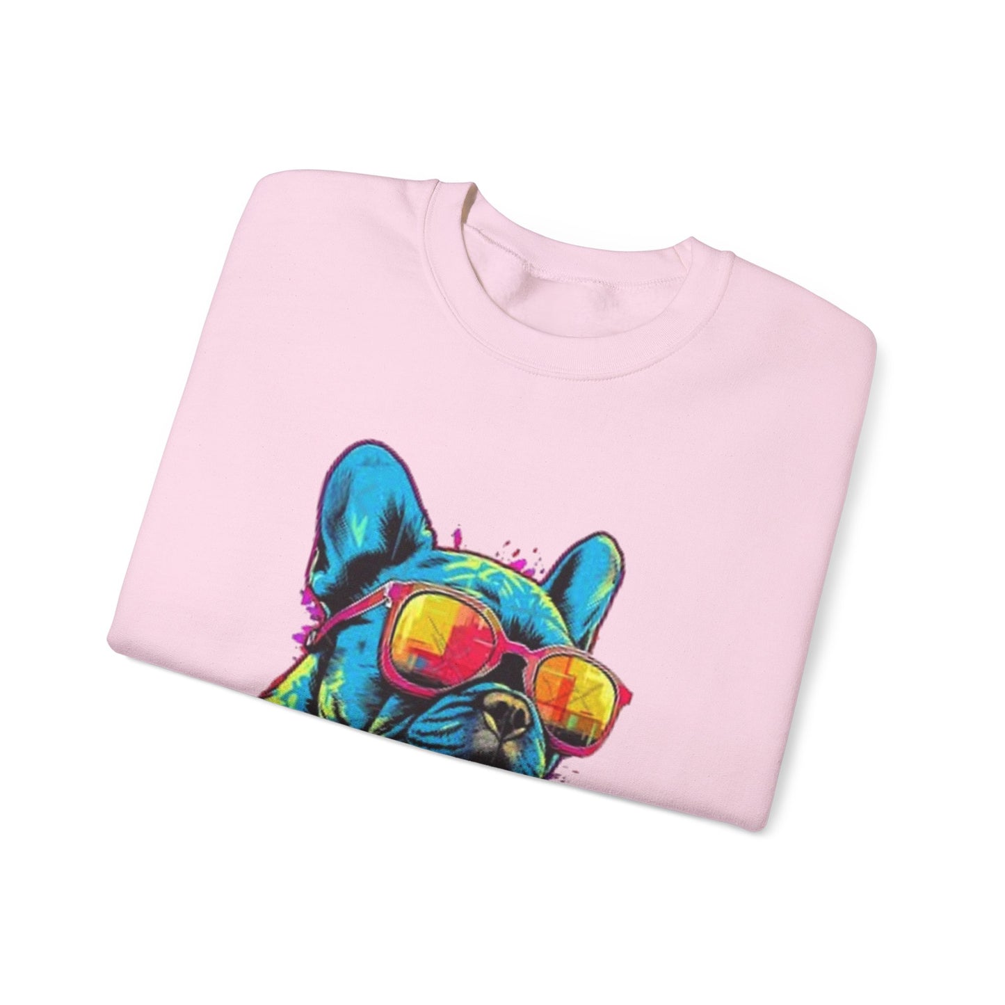 Colorful Bulldog Sweatshirt