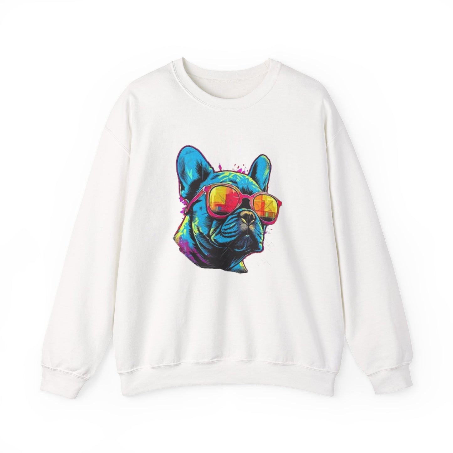 Colorful Bulldog Sweatshirt