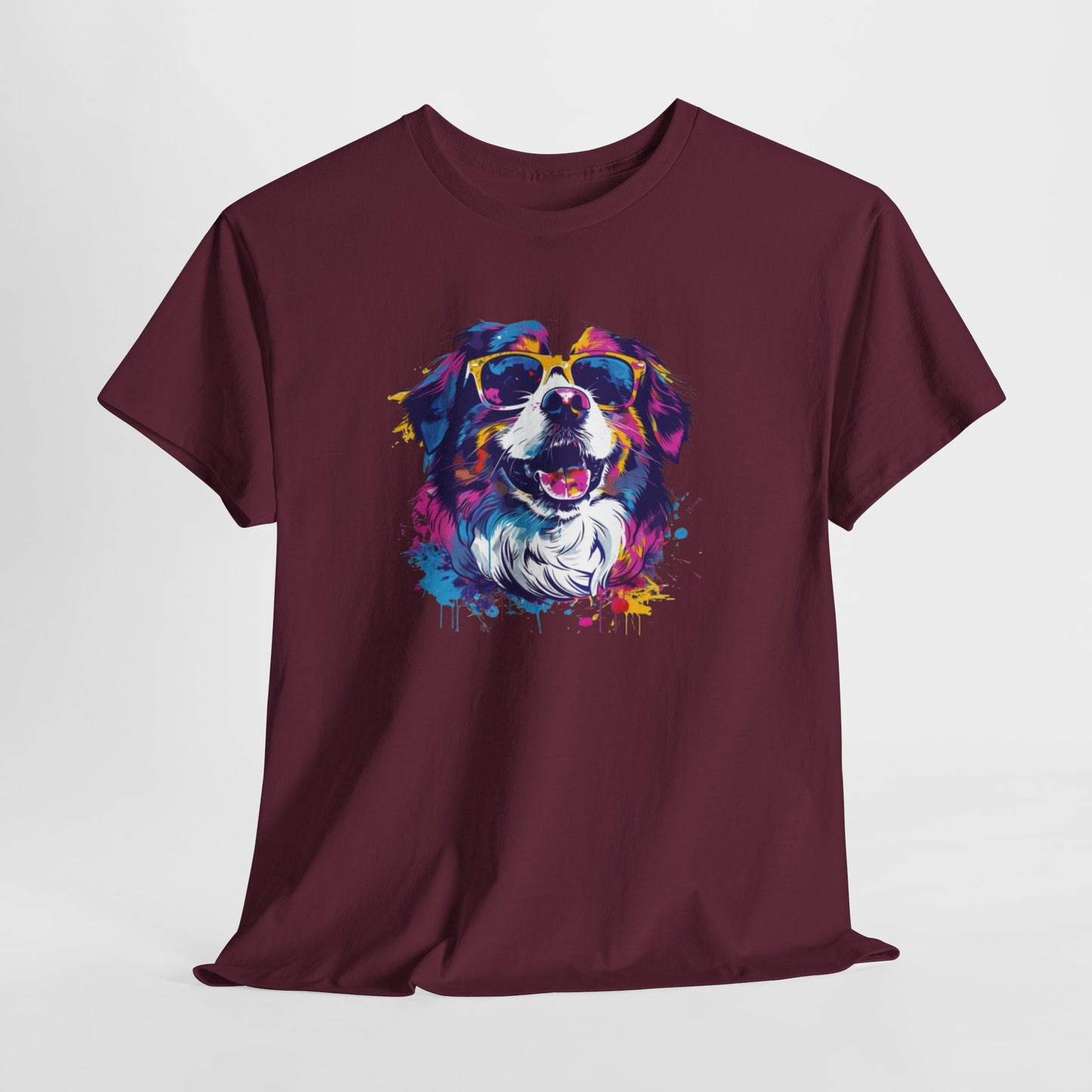 Colorful Dog Art Tee