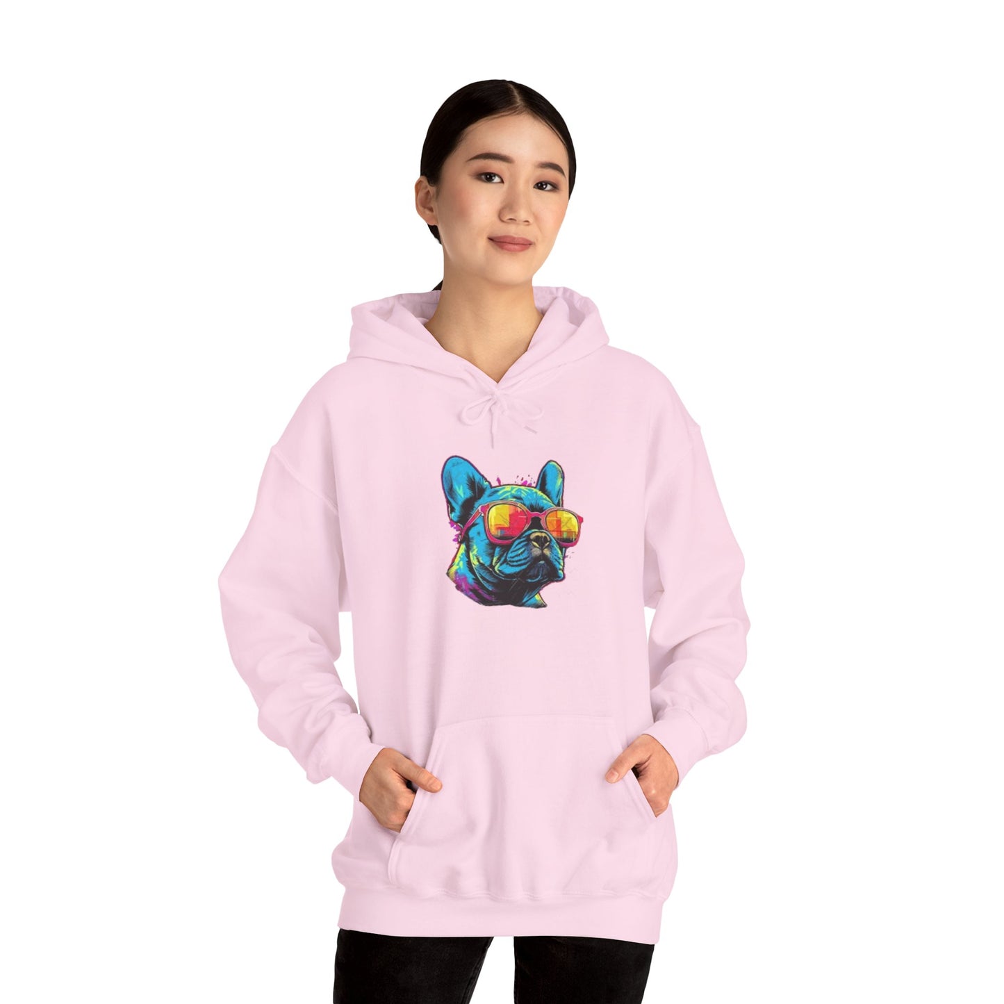 Colorful French Bulldog Hoodie