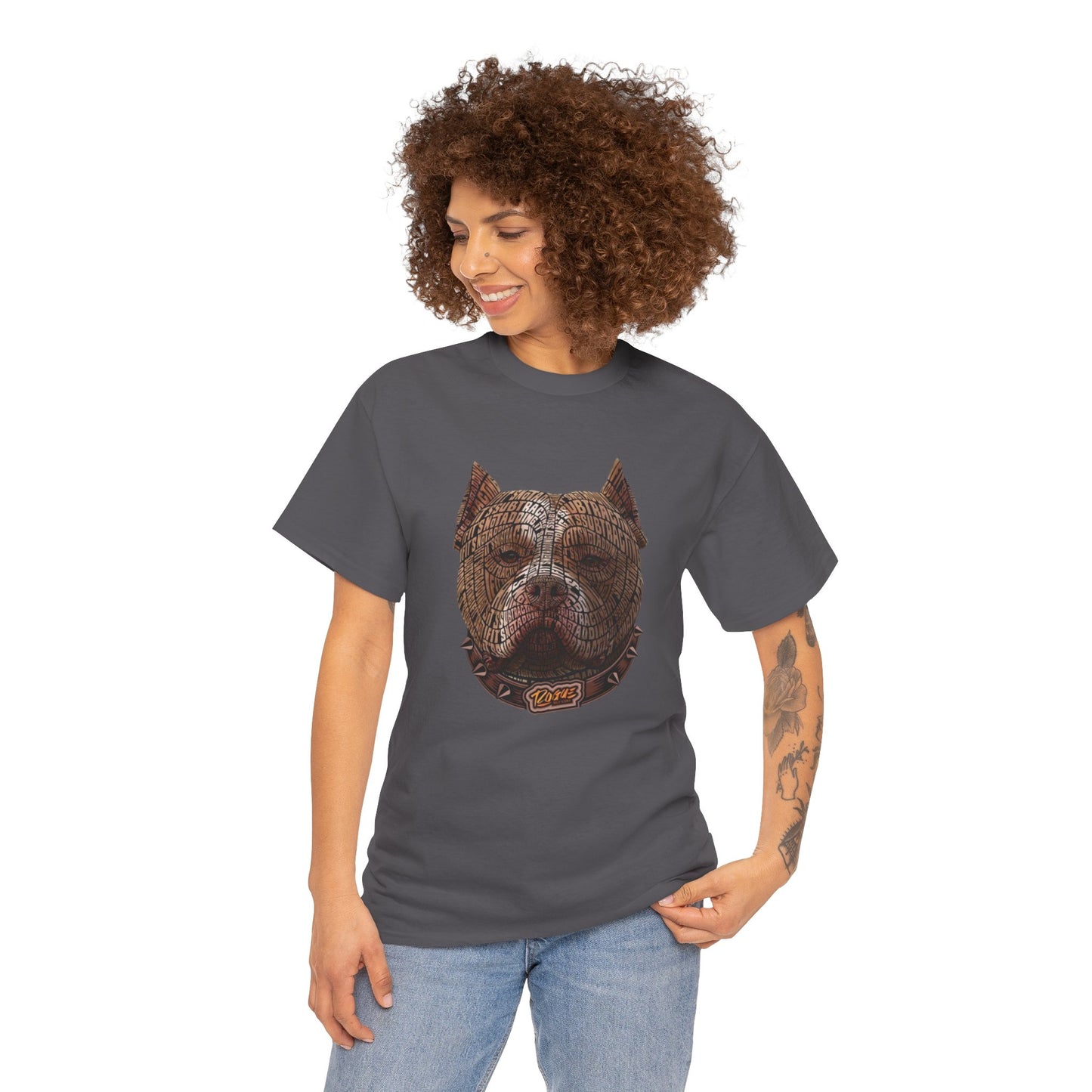 Pitbull Design Unisex Heavy Cotton Tee