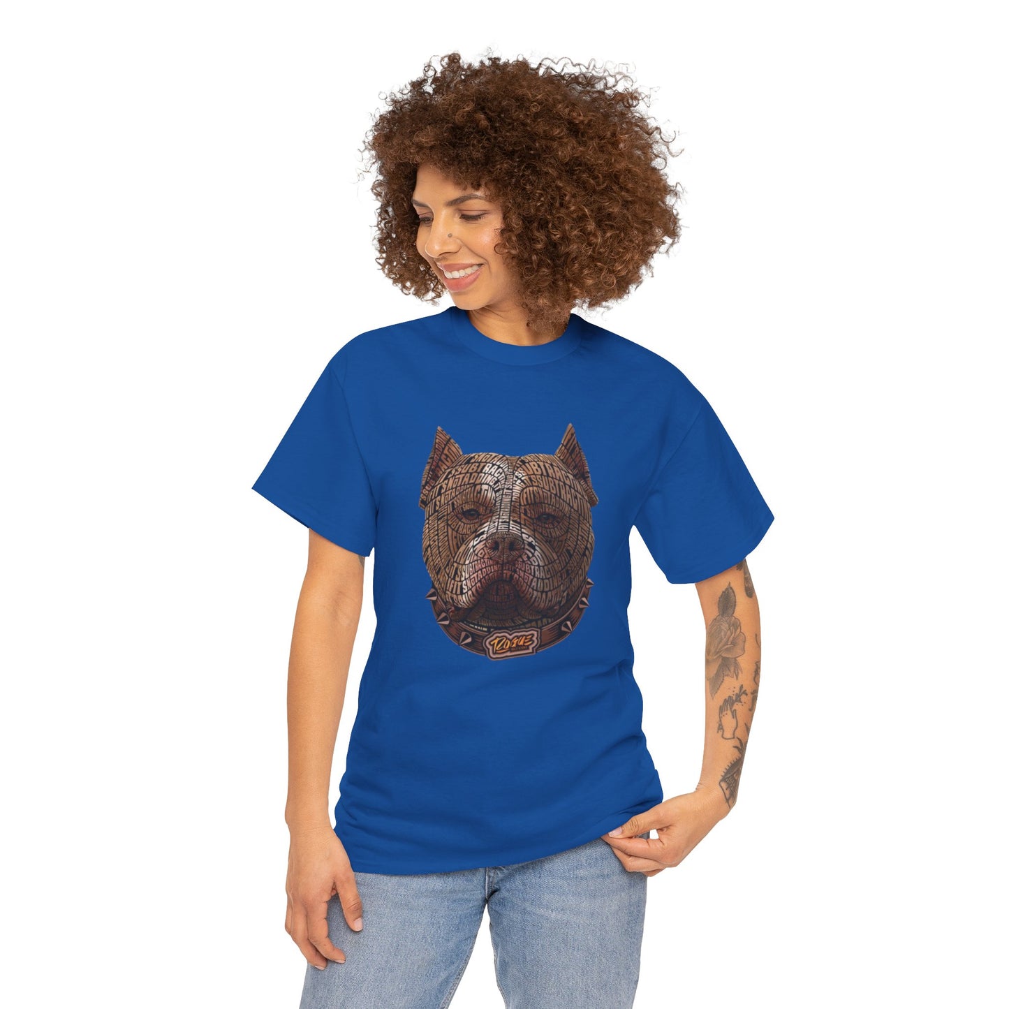 Pitbull Design Unisex Heavy Cotton Tee