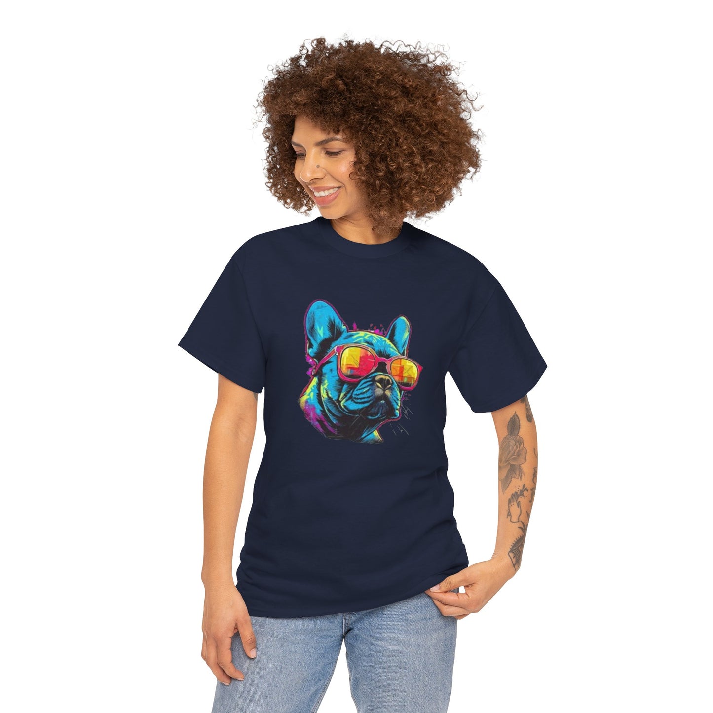 Cool Dog Vibes Unisex Heavy Cotton Tee