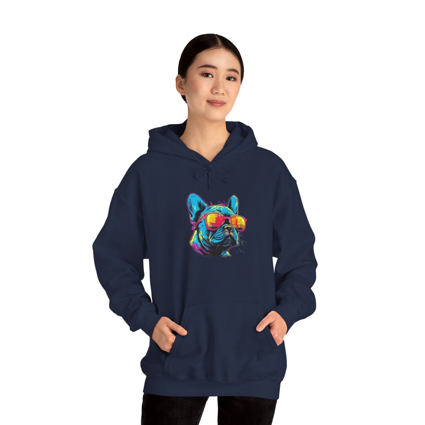 Colorful French Bulldog Hoodie
