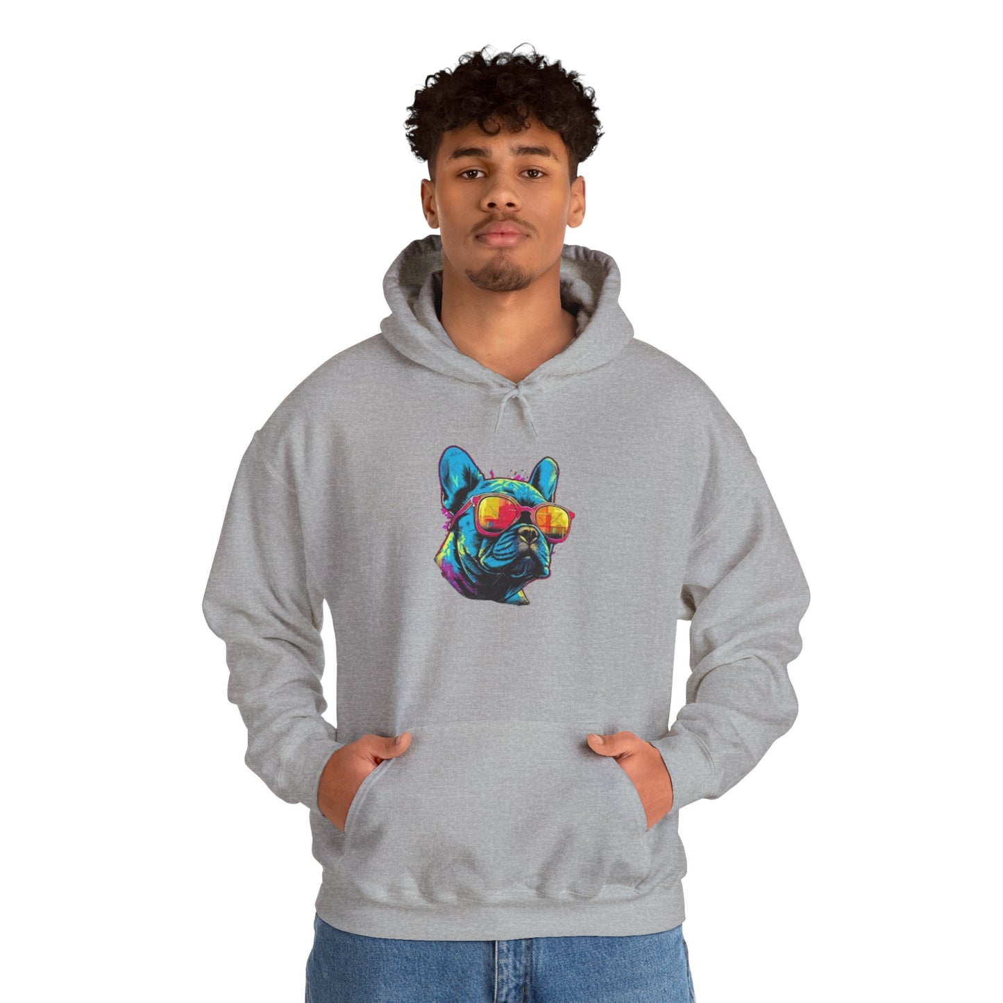 Colorful French Bulldog Hoodie