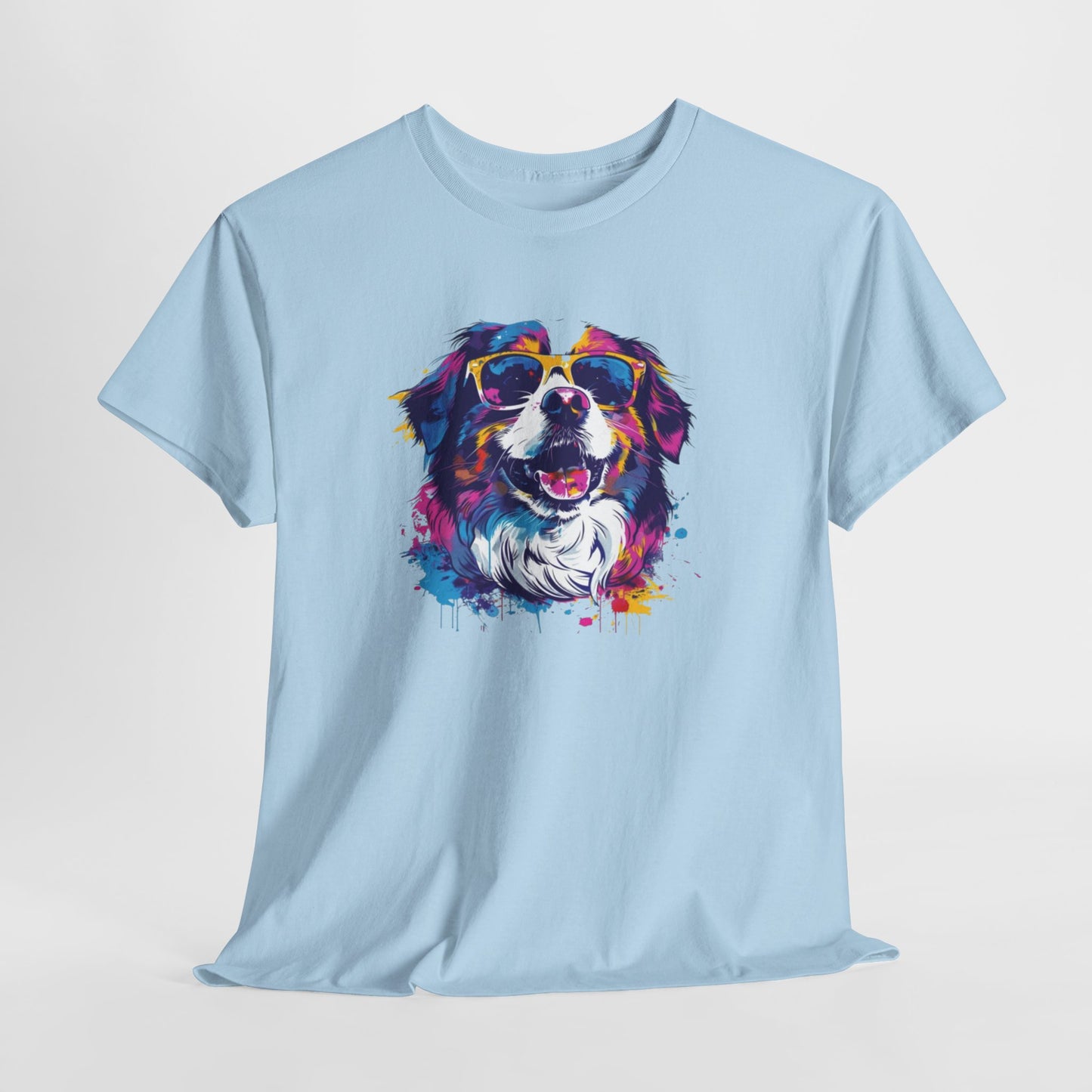 Colorful Dog Art Tee