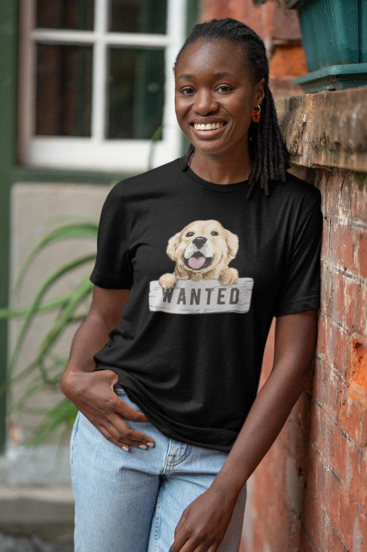 Wanted Dog Unisex Heavy Cotton Tee